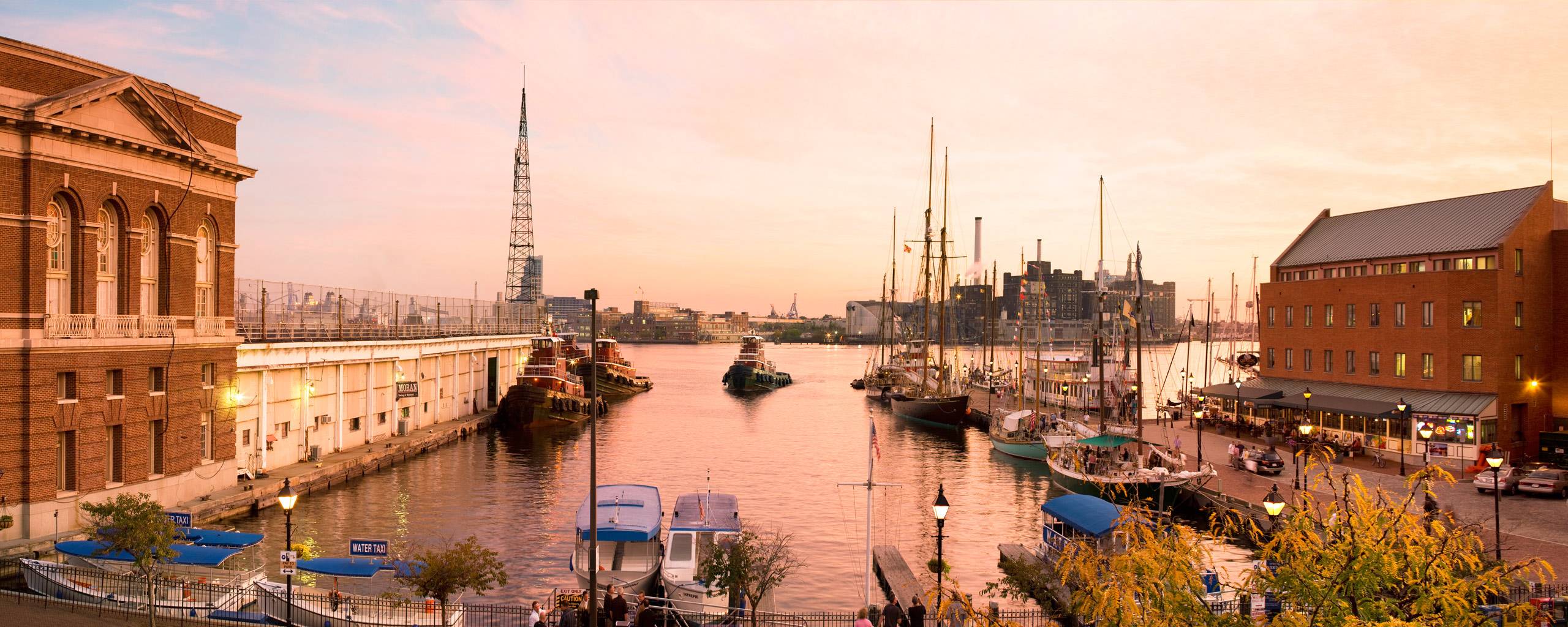 PORTFOLIO - Baltimore - Neighborhoods  #21   Schooners Docked in Fells Point