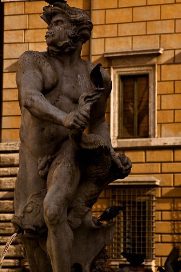 Rome, Italy Bernini fountain 1