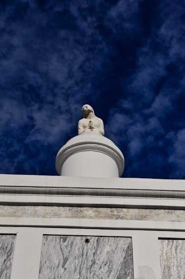 St. Louis cemetary, Treme Angels and clouds 3