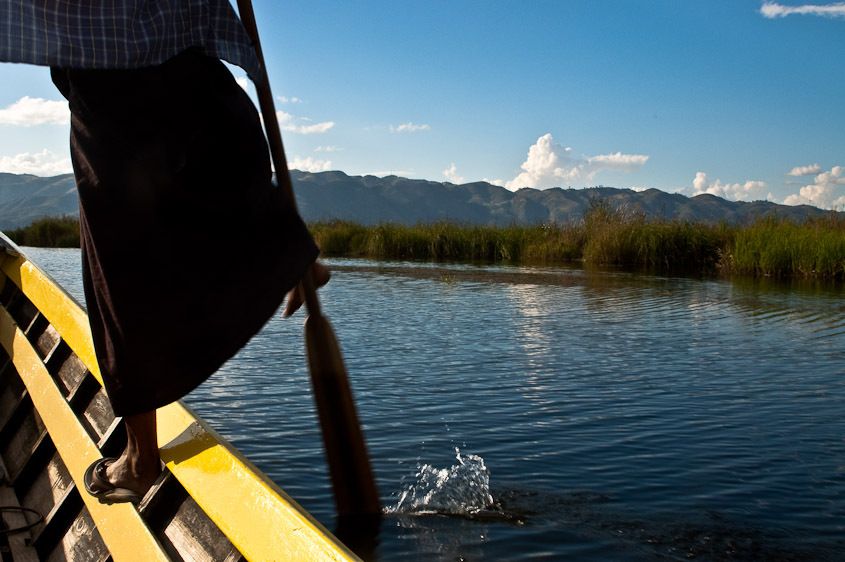 One-legged rowing technique