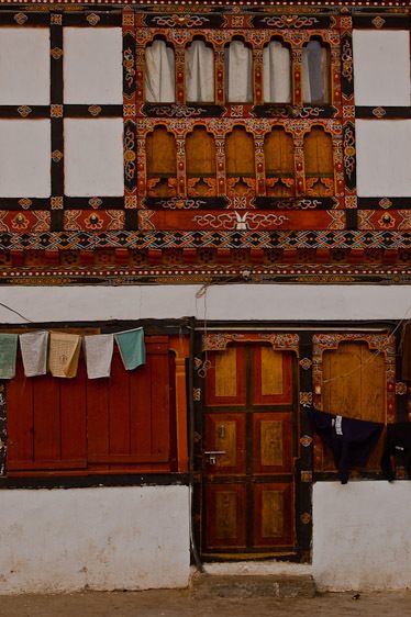 Facade in Paro