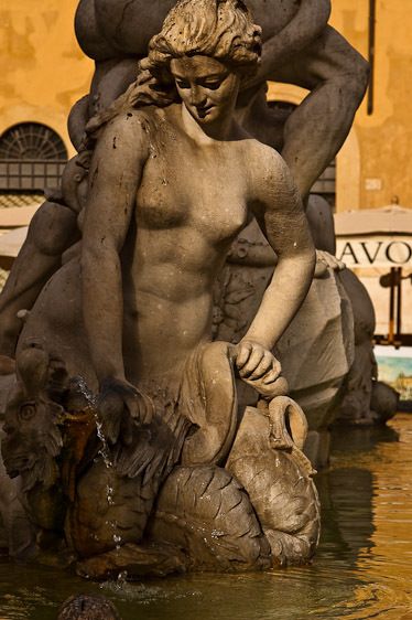 Rome, Italy Maid and serpent