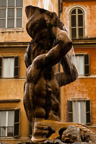 Rome, Italy Sculpture shower