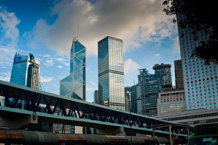 Hong Kong city scape
