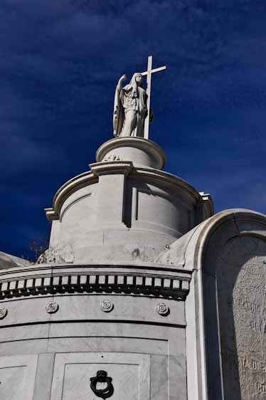 St. Louis cemetary, Treme Angels and clouds 2