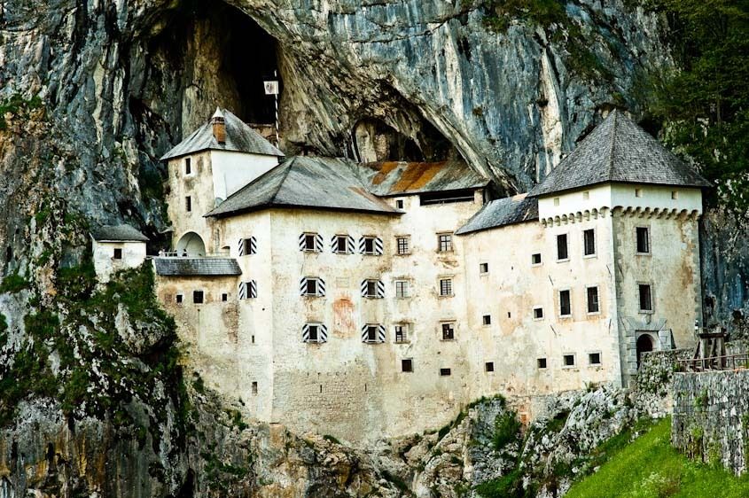 Slovenian countryside Slovenian castle
