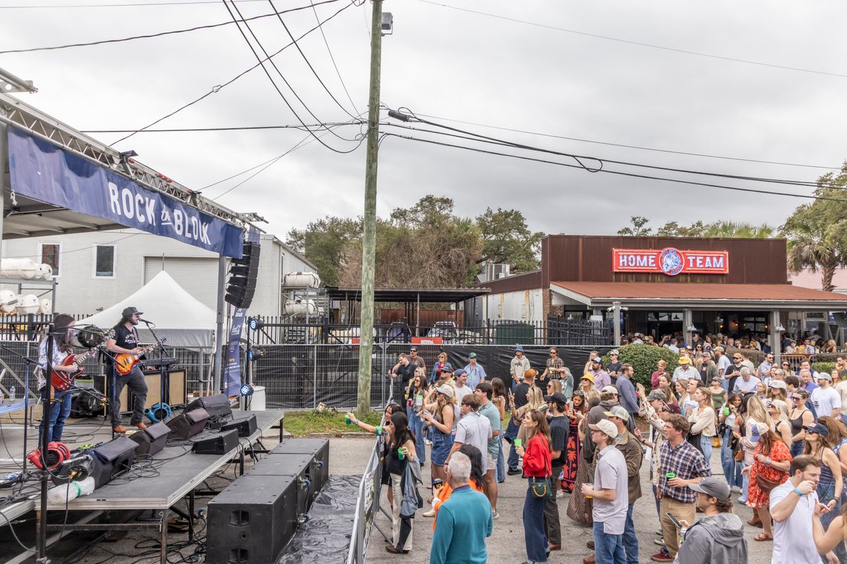 Rock the Block 2026 at Home Team BBQ downtown Charleston, photographed by Jonathan Boncek