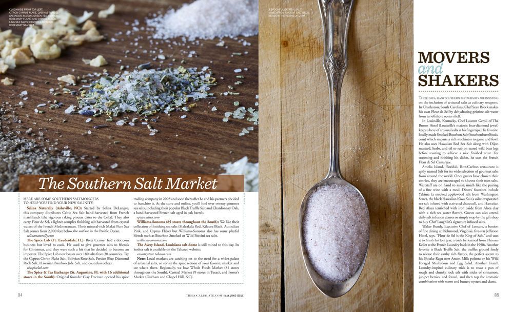 The Local Palate. May/June 2012