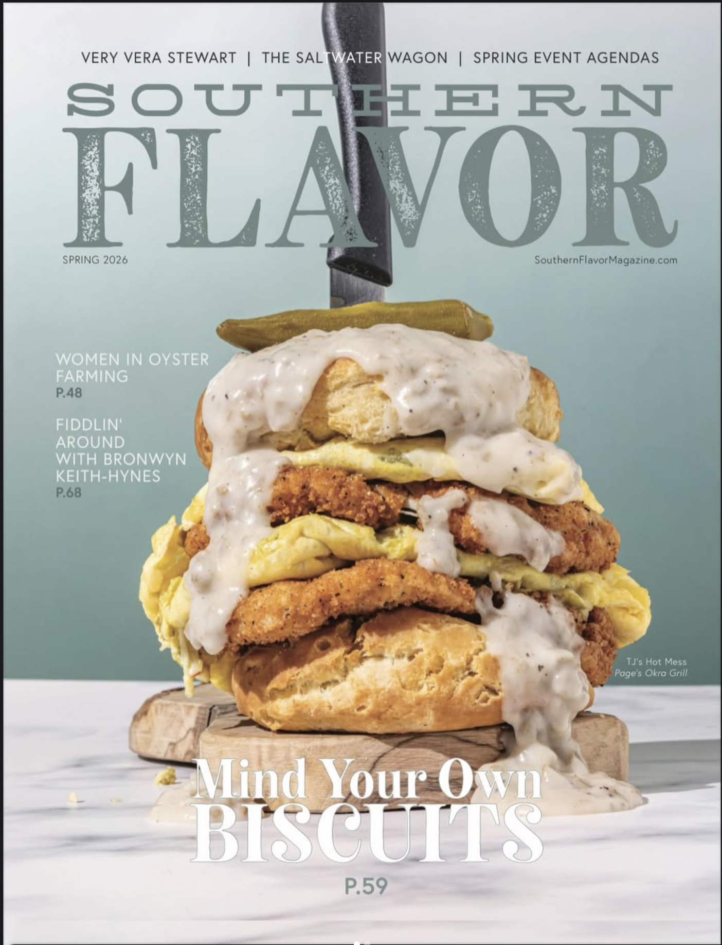 Southern Flavor_Magazine cover_Jonathan Boncek