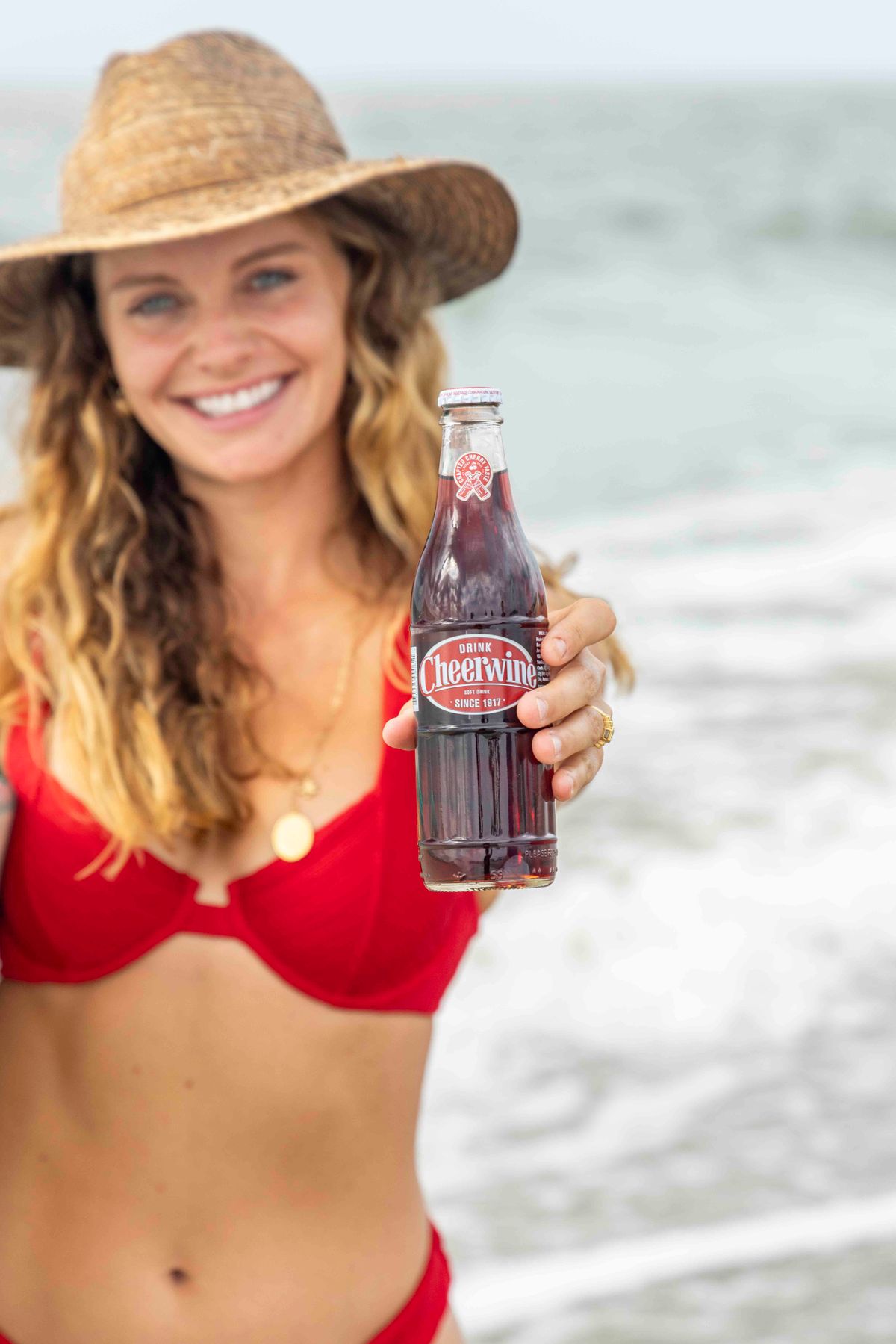 Cheerwine lifestyle photography Charleston SC summer campaign