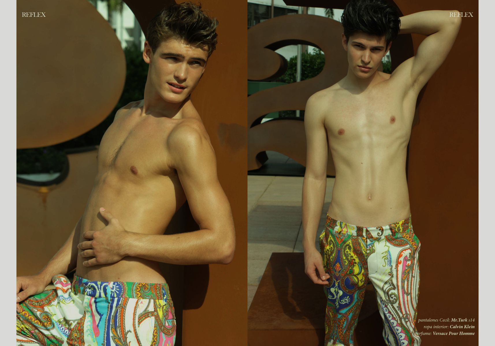 michael del buono for REFLEXX HOMME MAGAZINE