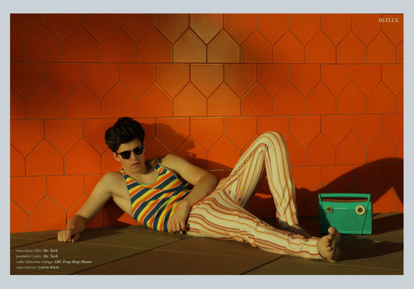 michael del buono for REFLEXX HOMME MAGAZINE