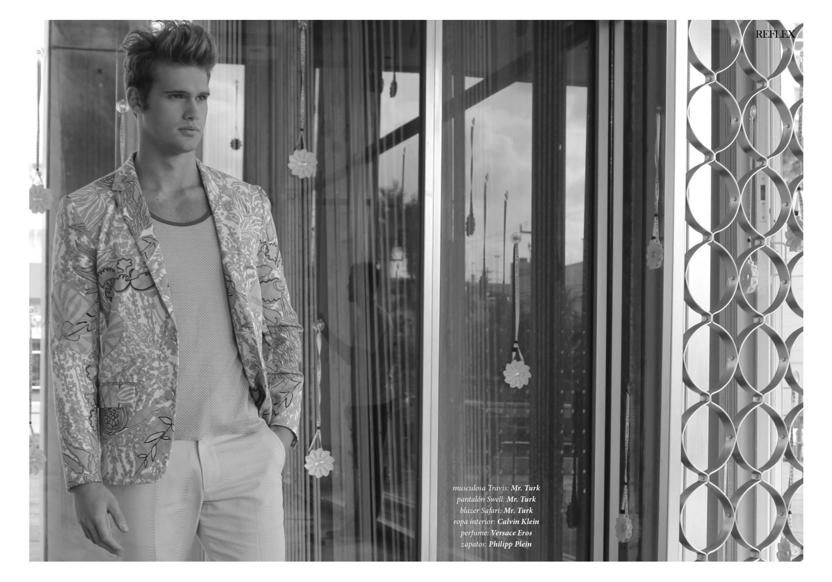 michael del buono for REFLEXX HOMME MAGAZINE