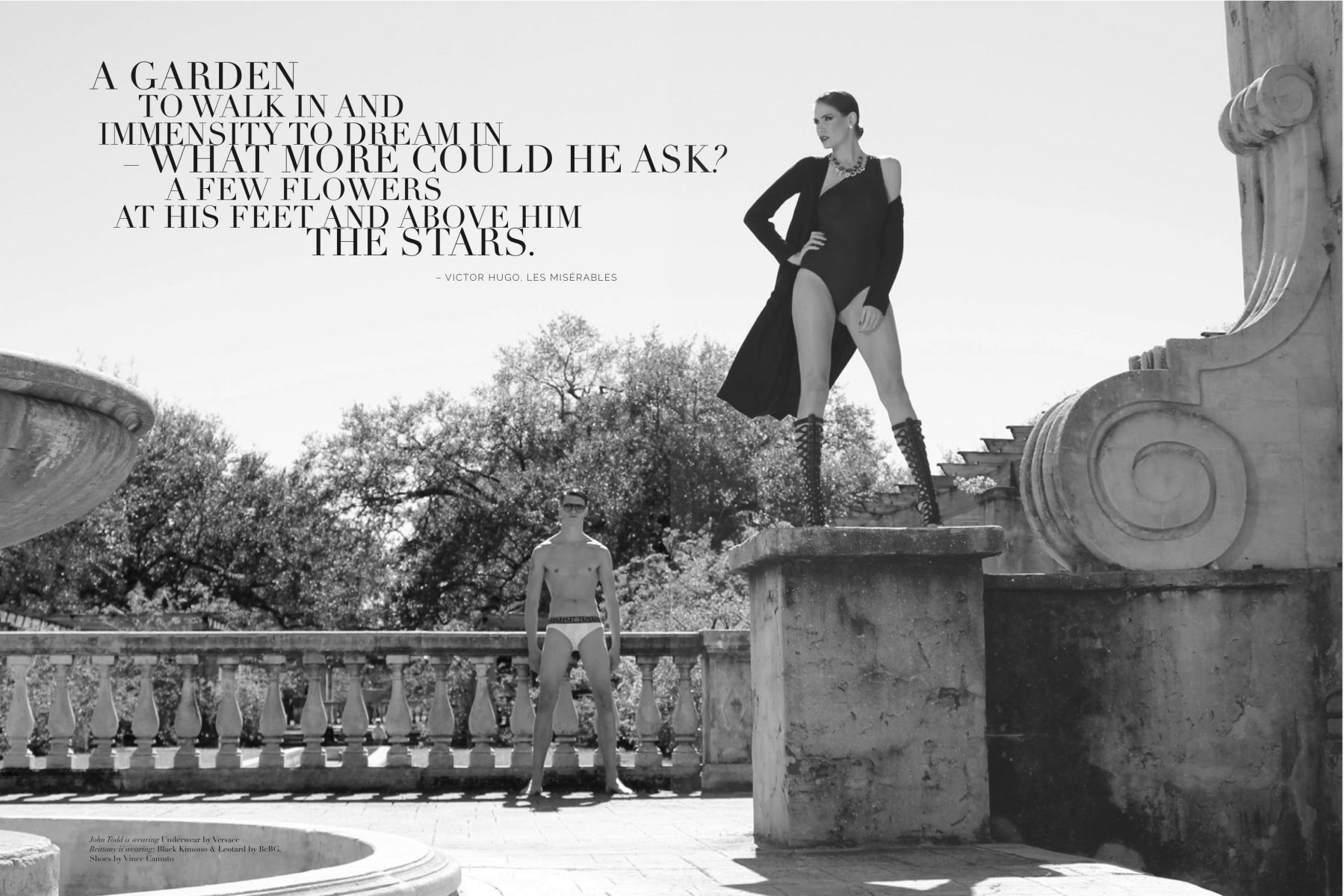 michael del buono for CALEO MAGAZINE WOMENS FASHION GREY GARDENS