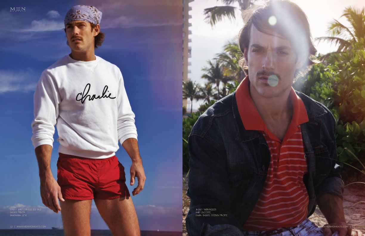 page three of fort lauderdale for men moments magazine with john kenney