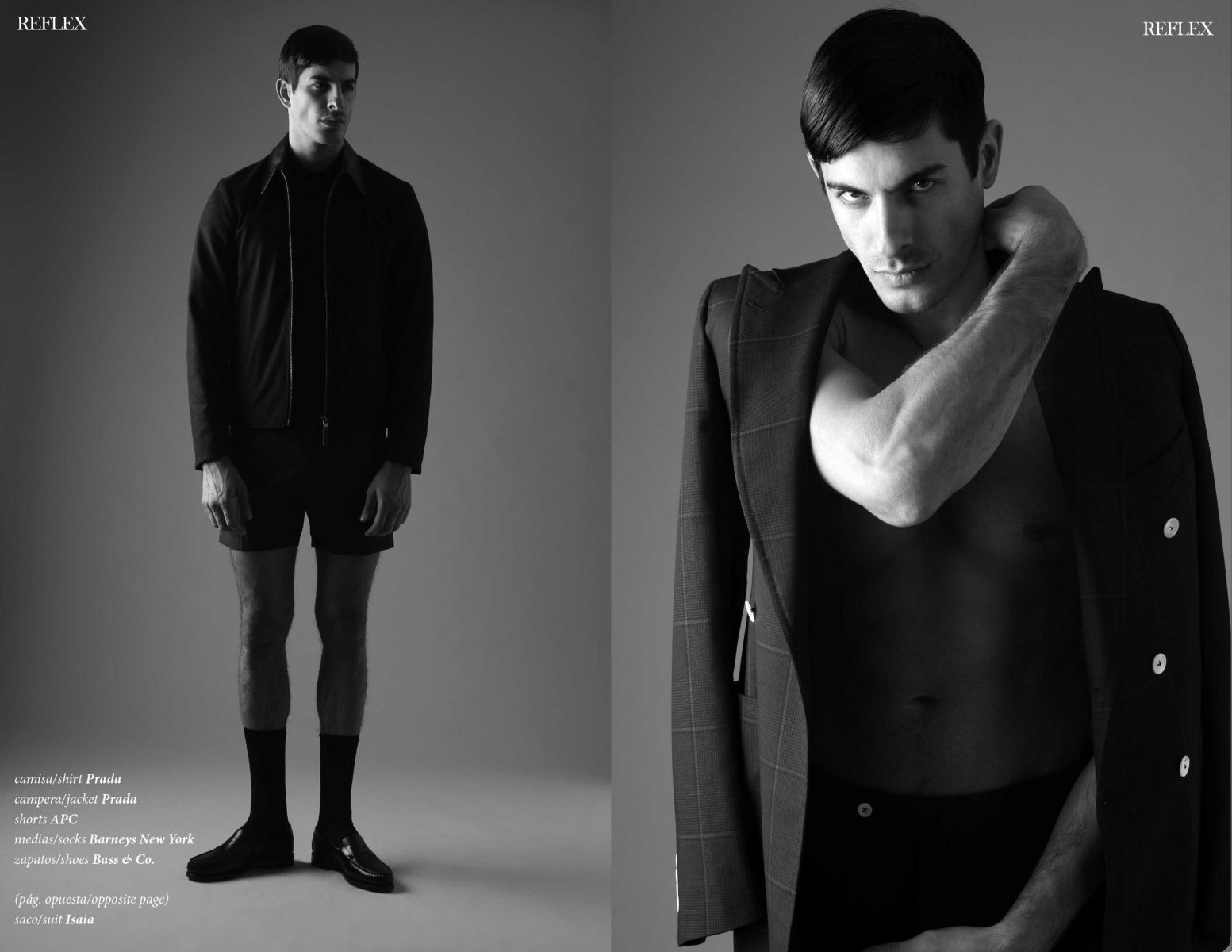 michael del buono for REFLEXX HOMME MAGAZINE