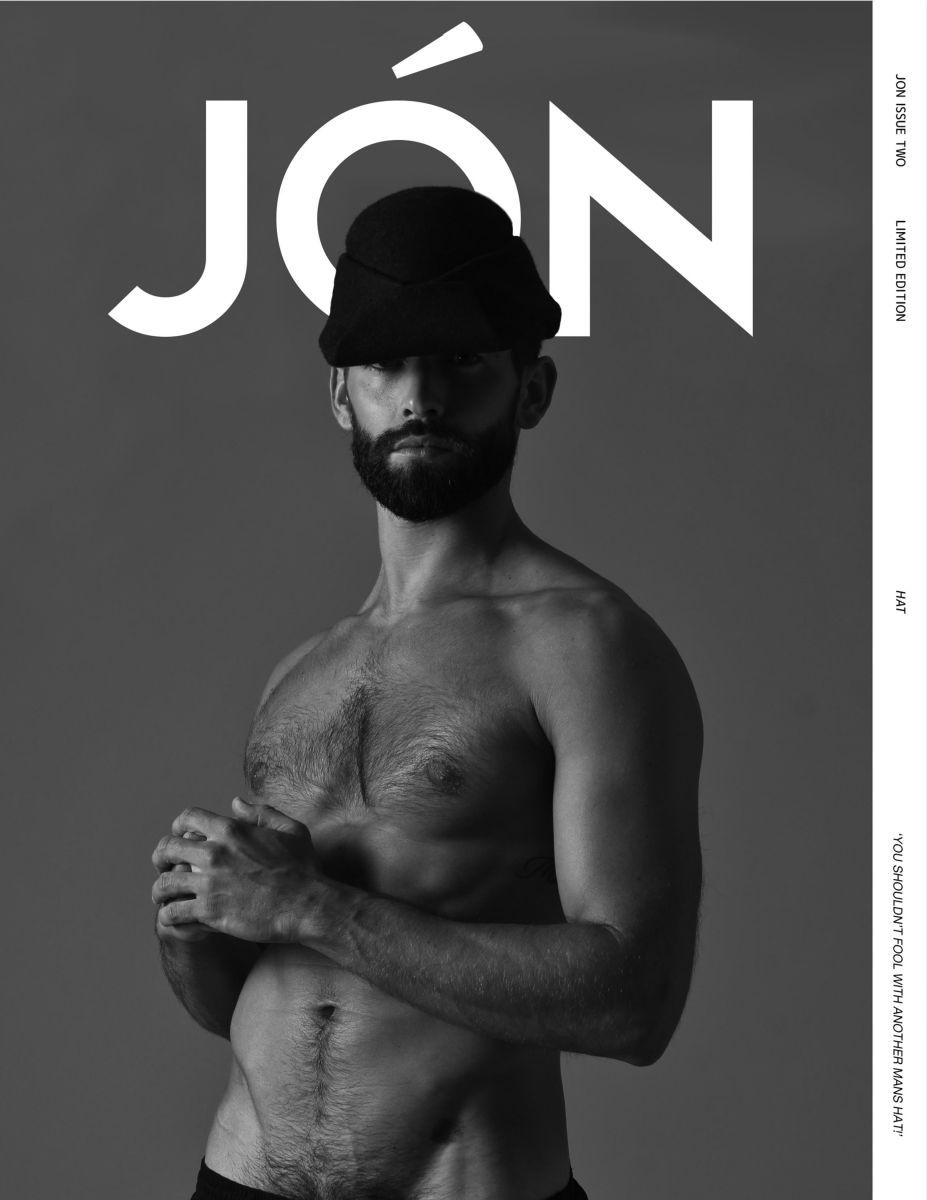michael del buono shoots jon magazine cover for london