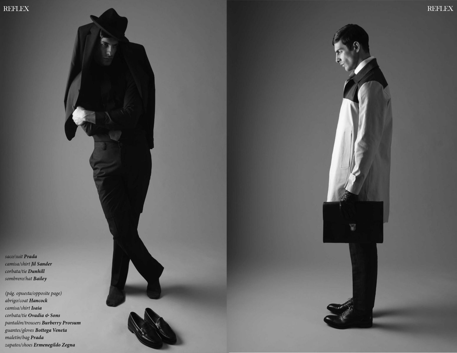 michael del buono for REFLEXX HOMME MAGAZINE