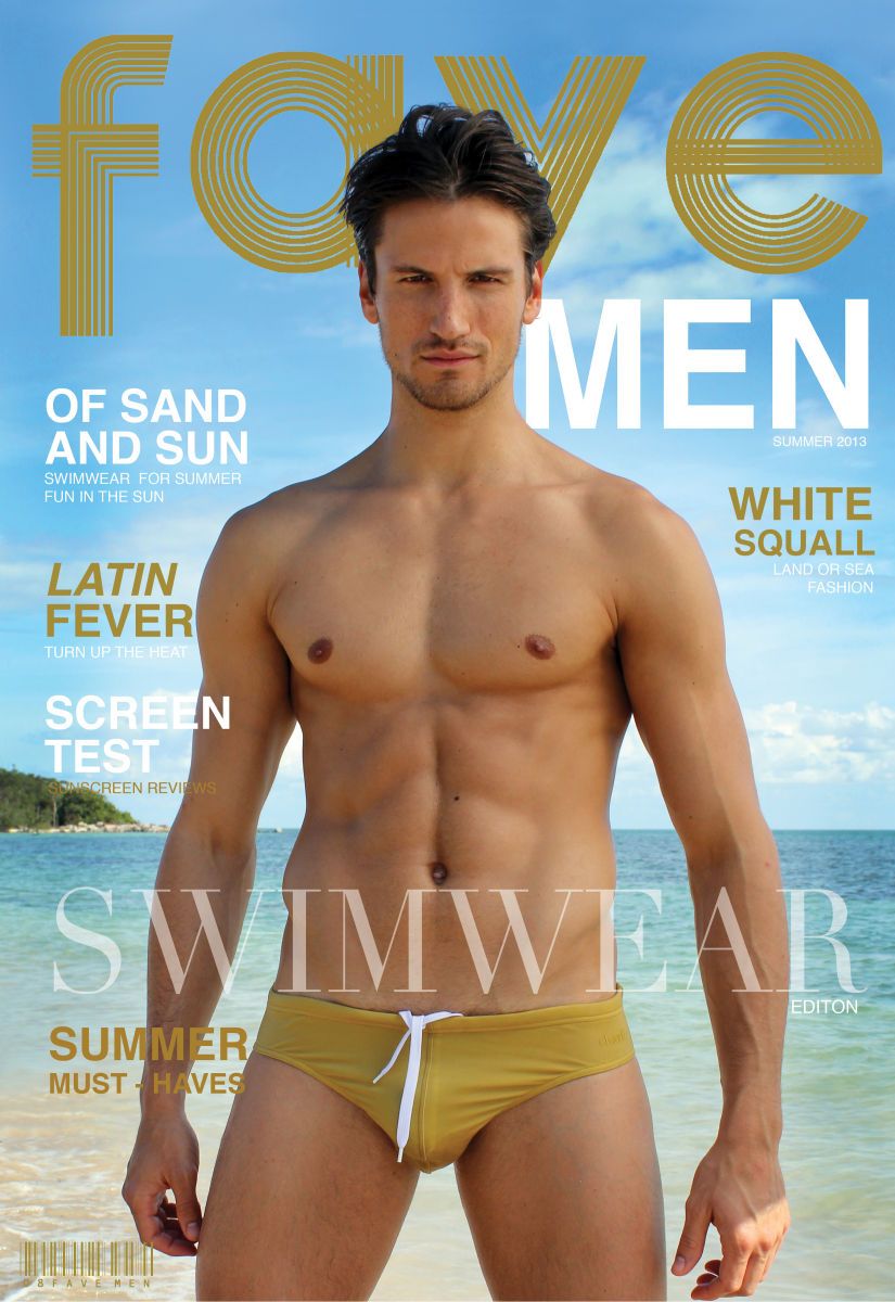 michael del buono shot fave magazine cover with david florentine