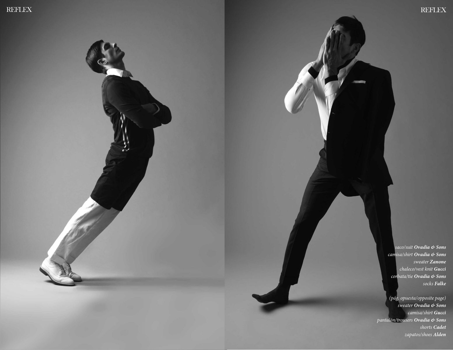 michael del buono for REFLEXX HOMME MAGAZINE