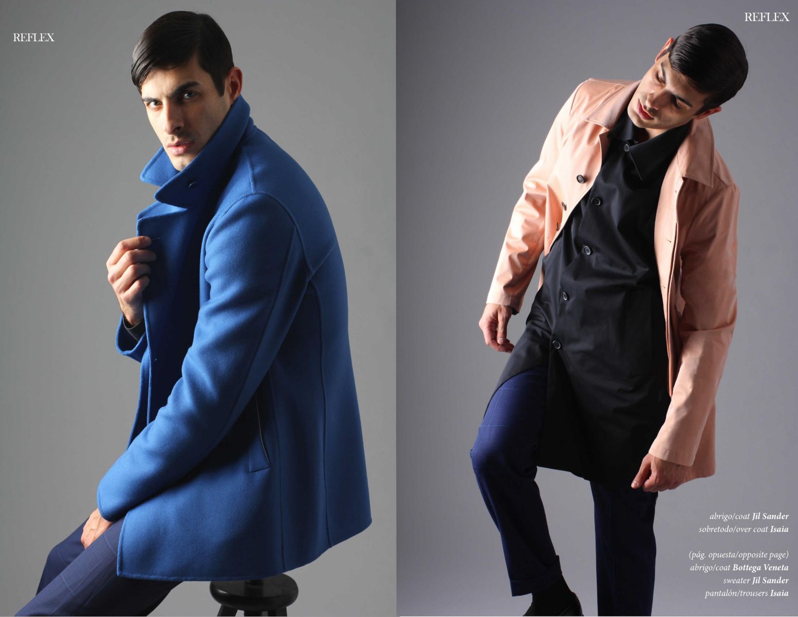 michael del buono for REFLEXX HOMME MAGAZINE