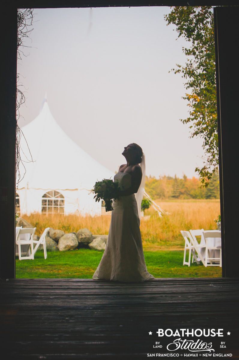 Saltwater Farm Wedding, St. George, Maine.