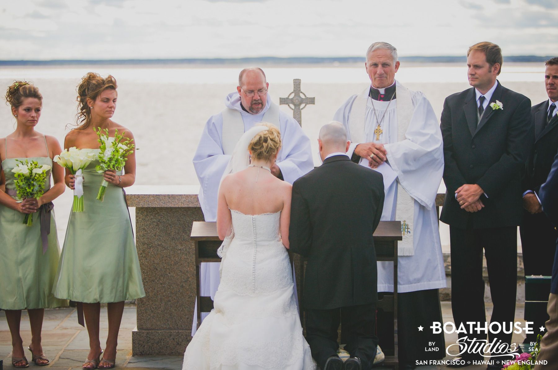 Seaside Kennebunkport, Maine Wedding at St. Ann's Church and The Nonantum Resort.