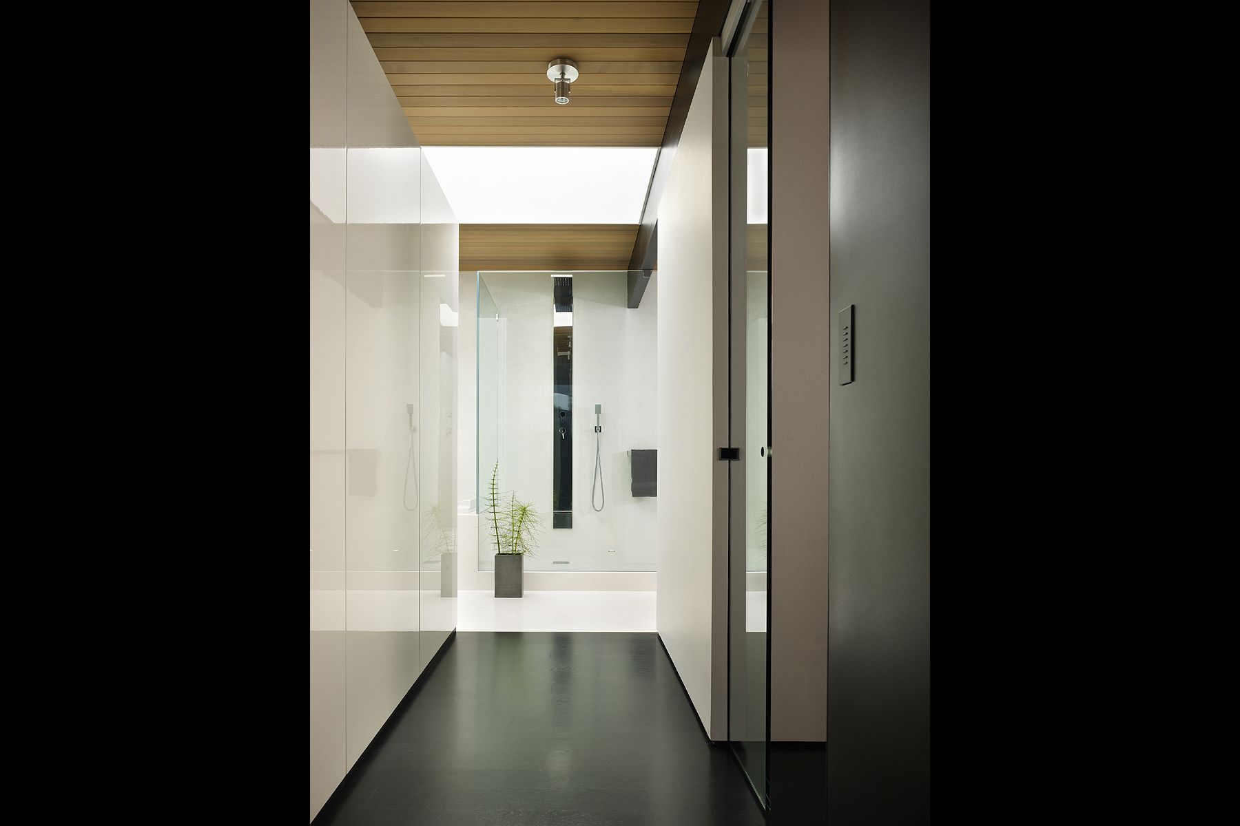 master bathroom, simple, clean, modern, interior, milestone