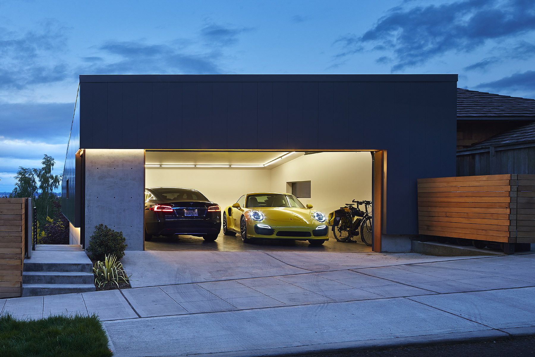 Гаражи машино. Красивый гараж. Стильный гараж. Дизайнерский гараж. Красивый современный гараж.