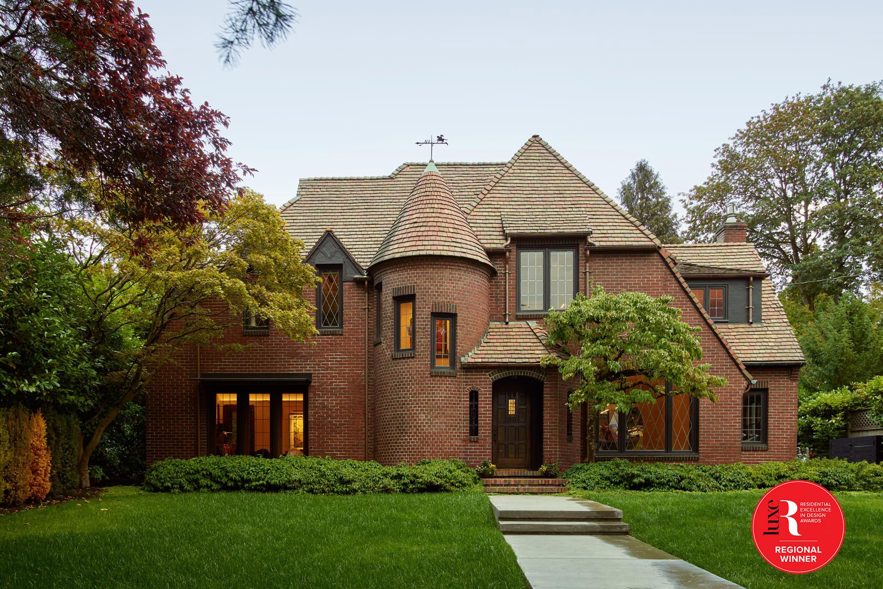 modern tudor, modern, Seattle estate, cont