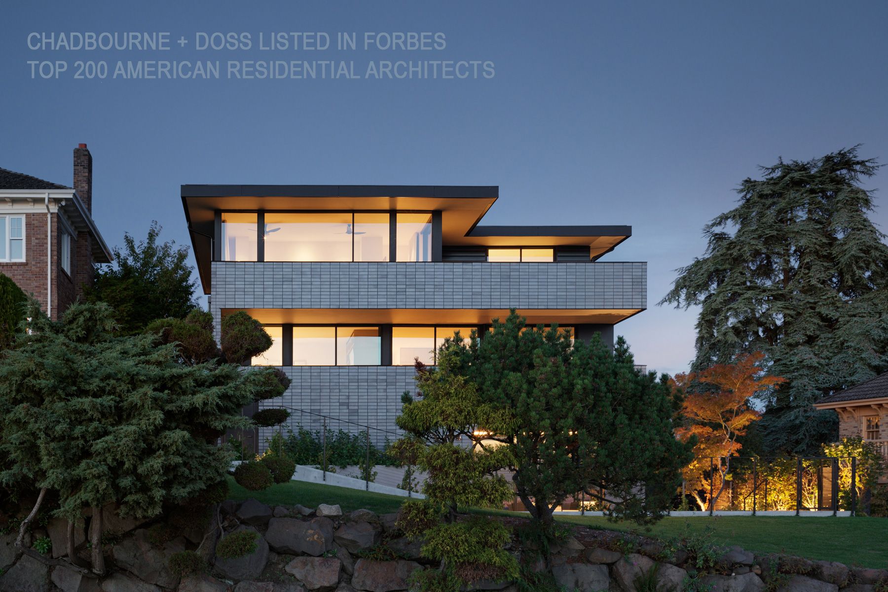 award winning residential architecture