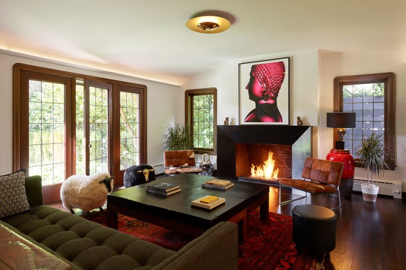 past present house - a modern remodel to a Normandy style