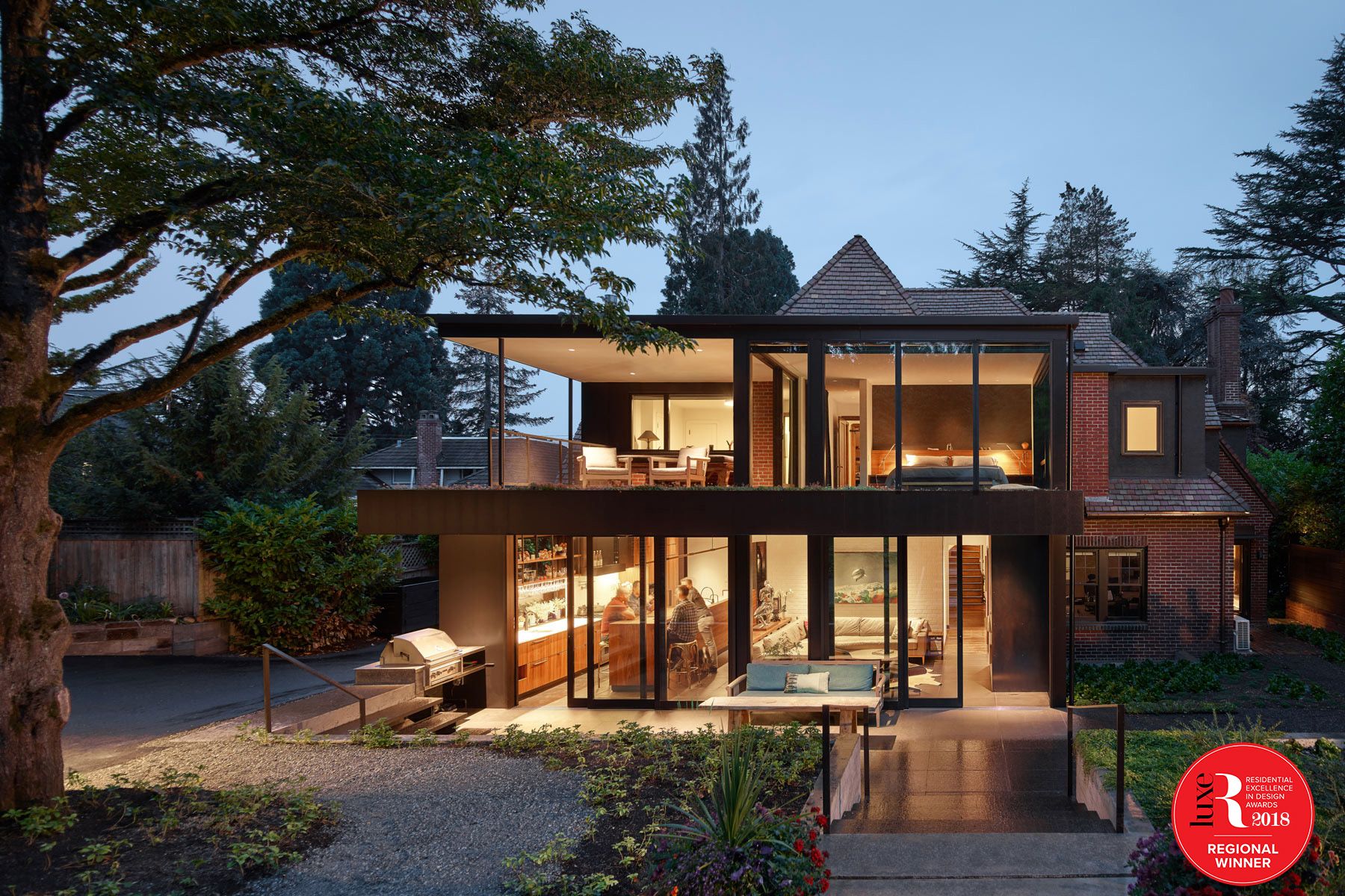 award winning modern addition