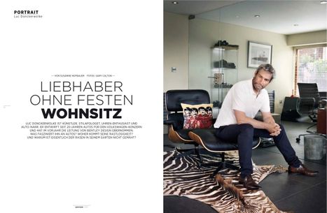 Luc Donckerwolke Bentley Chief Designer