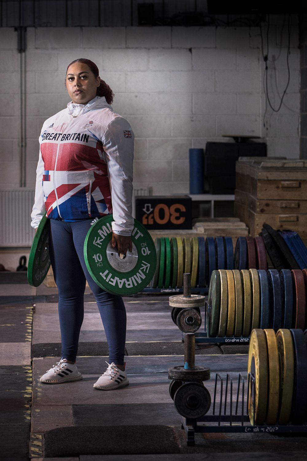 Tokyo Olympics Silver Medal winner. Emily Campbell Weightlifter