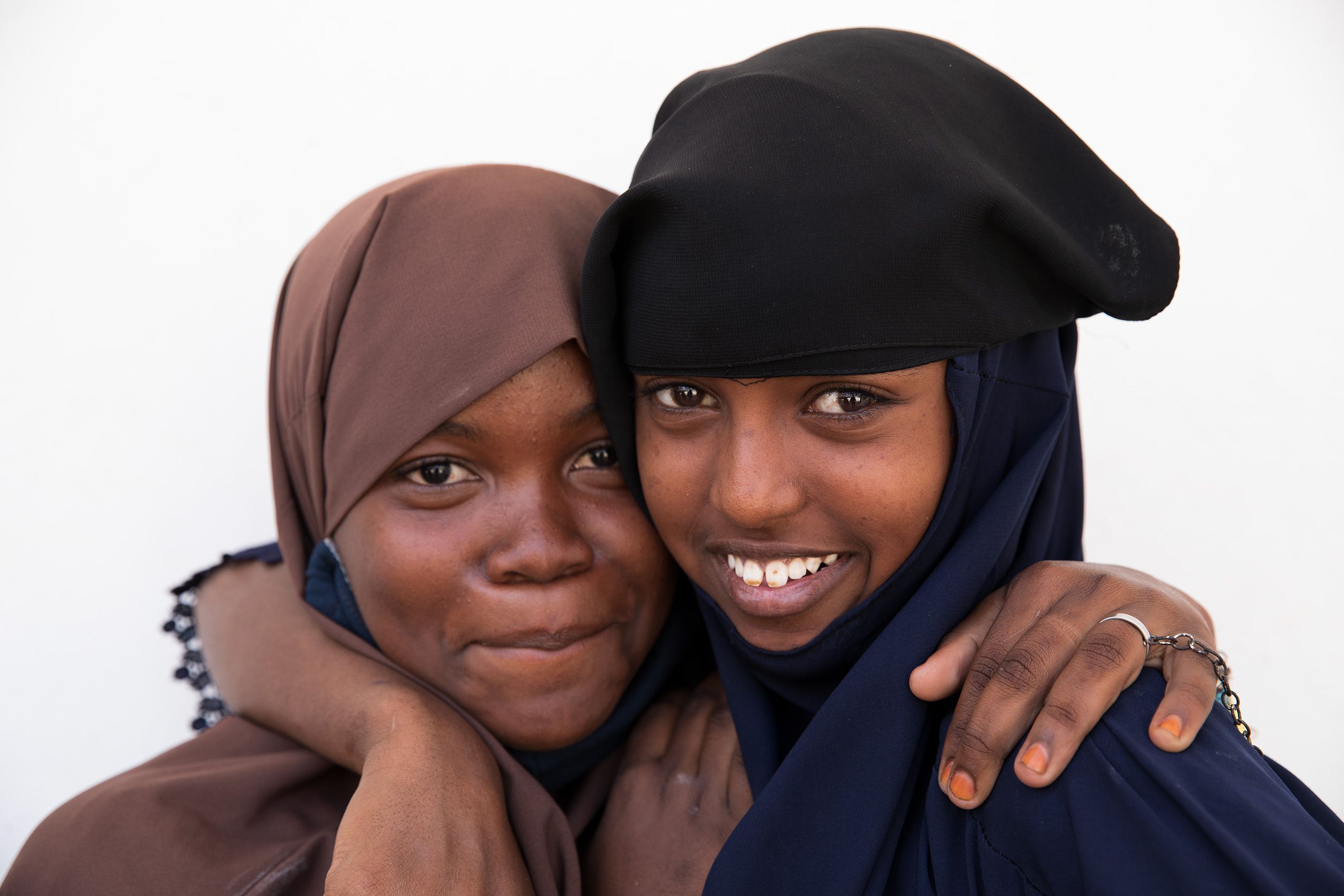 Young girls in Galkayo Somalia