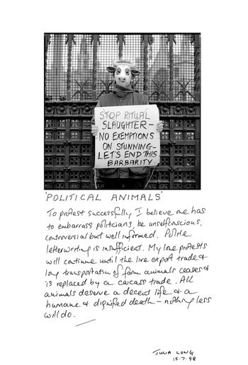animal rights campaign climate change protest