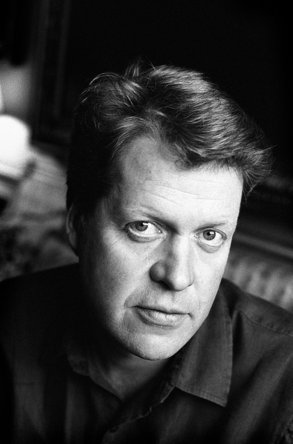 9th Earl Spencer photographed at home, Althorp House. Earl Spencer