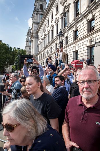 Death of Queen elizabeth