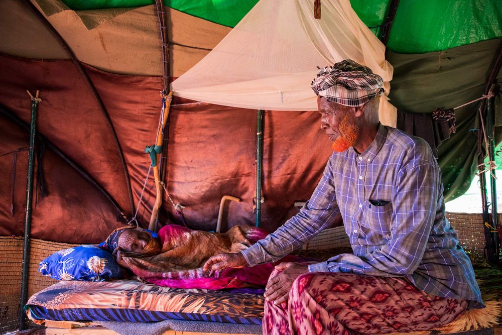 Life in an IDP Camp, Galkayo Somalia.