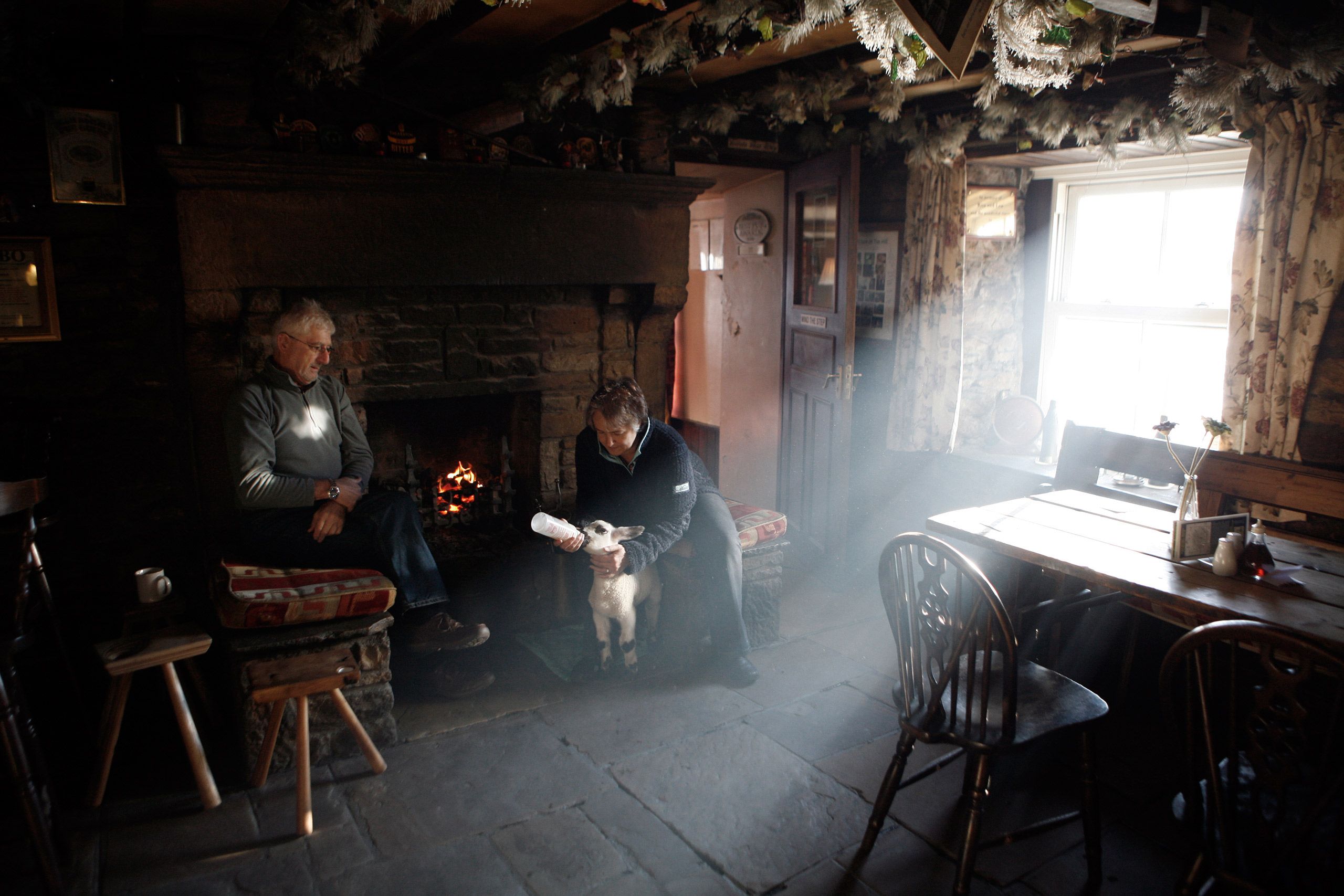 The  UK's highest located Public House. Tan Hill Pub