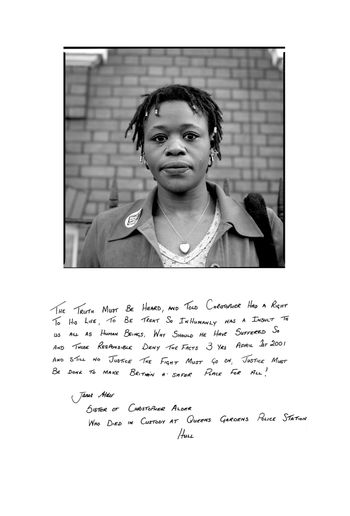 race murder Christopher Alder campaign