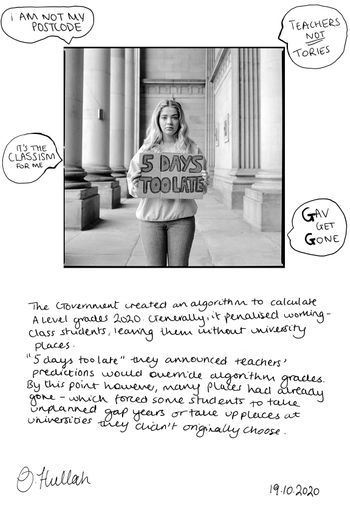 covid 19 A level Student