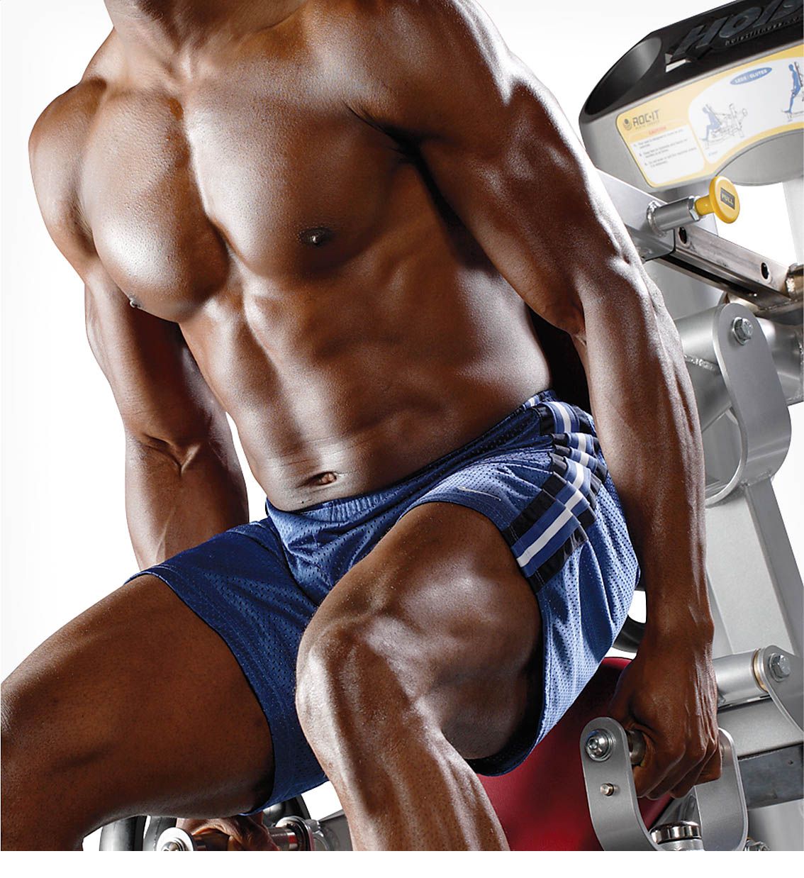 STUDIO PHOTOGRAPHY FOR HOIST FITNESS SYSTEMS Abs workout