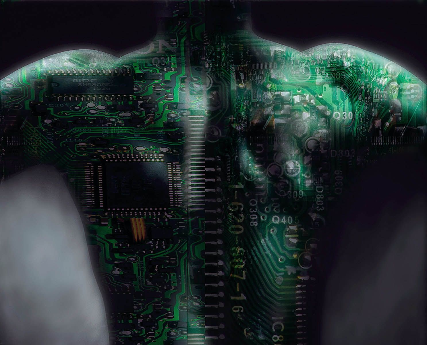 robot torso Circuit android