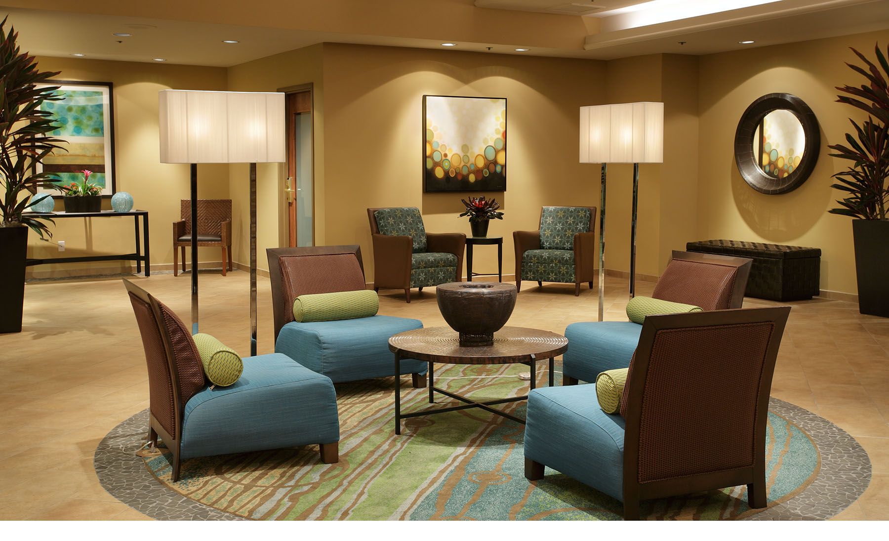 Embassy Suites La Jolla Hotel Lobby Interior
