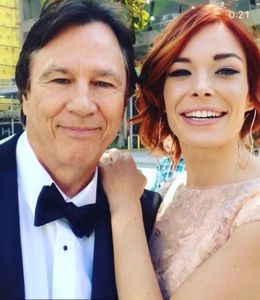 Diminuendo, 2017Richard Hatch with Chloe Dykstra set still