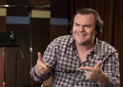 Jack Black on the set of Richard Linklater, Dream is Destiny 2016