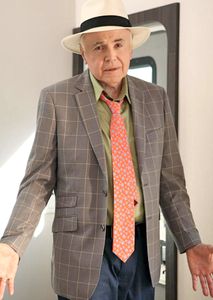 Walter Koenig on the set of Diminuendo, 2017