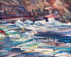 House Rock Rapid, Original owned by private collector, Canvas Giclee $350, Paper giclee $90 House Rock Rapid